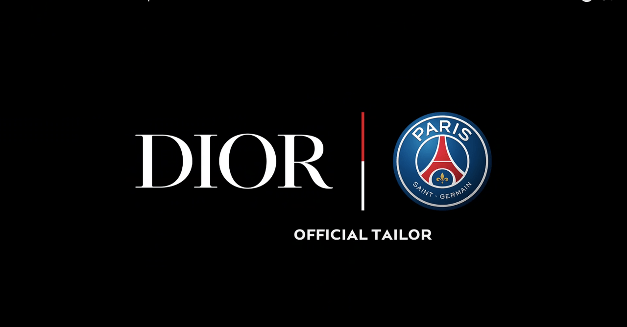 Dior and Paris Saint-Germain Announce 2-Year Partnership for Off-Field Team Wardrobe