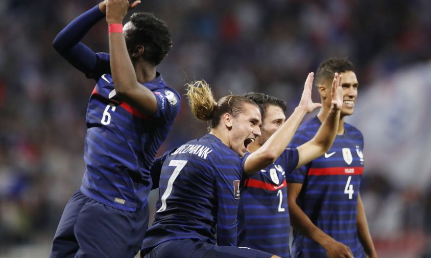 Football: Griezmann double fires France to victory over Finland in World Cup qualifier