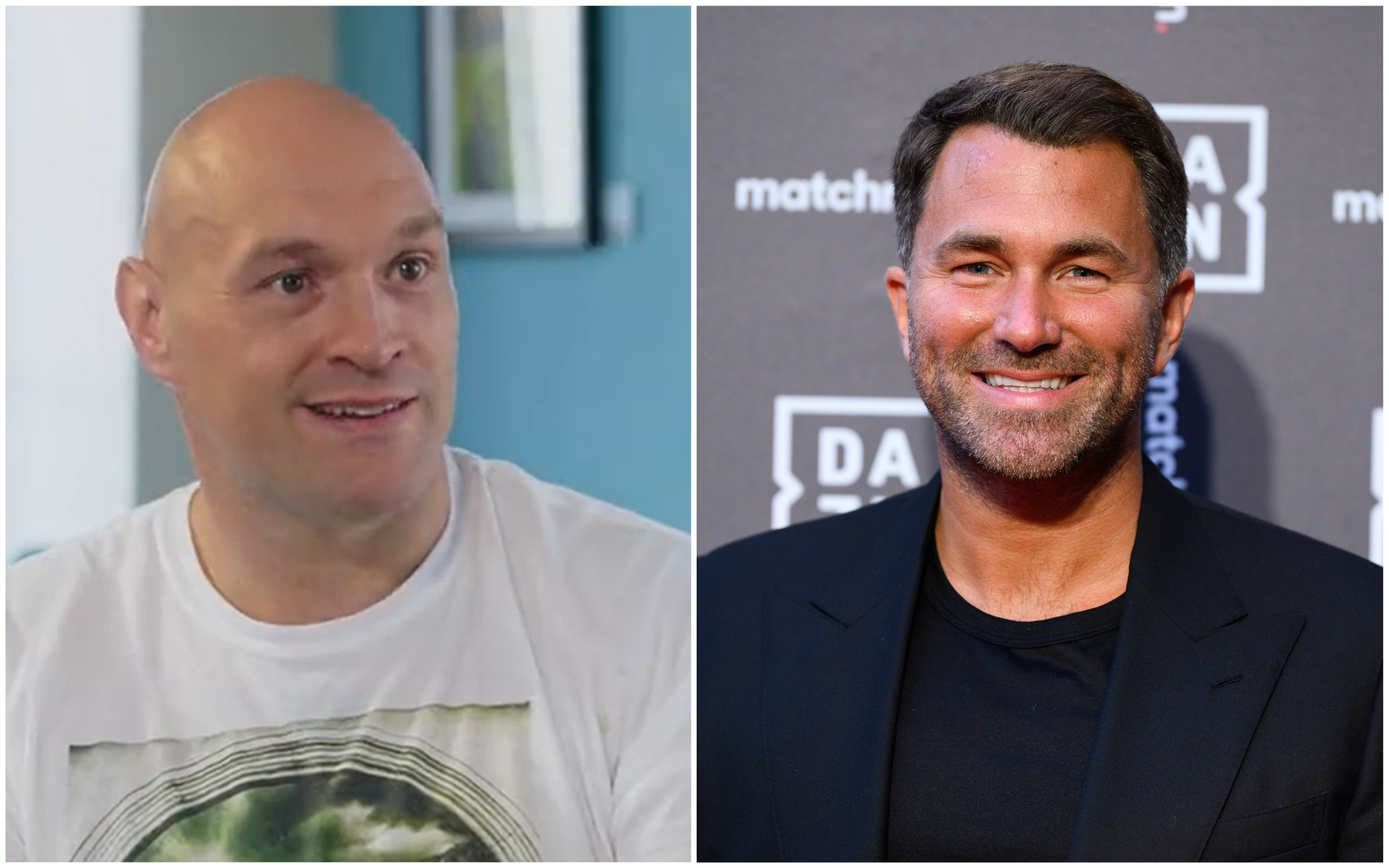 Tyson Fury labels Eddie Hearn a ‘proper southern w****r’ in response to Matchroom chief and Anthony Joshua