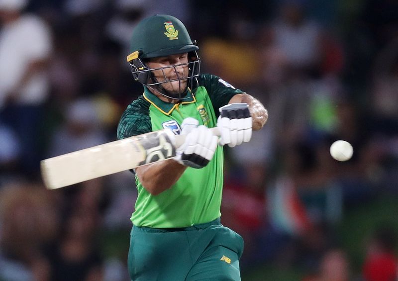 Cricket-South Africa pick three spinners but no Malan for T20 World Cup