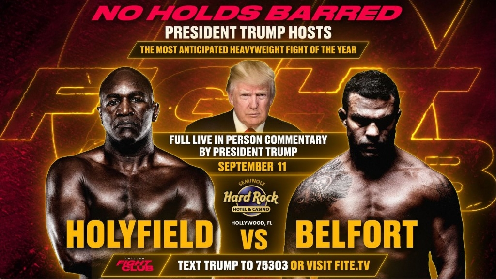 Always-Classy Donald Trump And Don Jr Will Spend 9/11 Offering Color Commentary During An Evander Holyfield Fight, For Some Reason