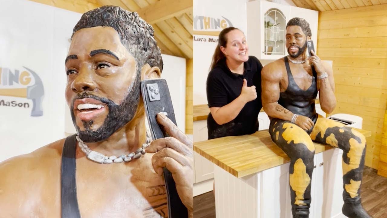 Baker Creates Life-sized Cake Of Jason Derulo