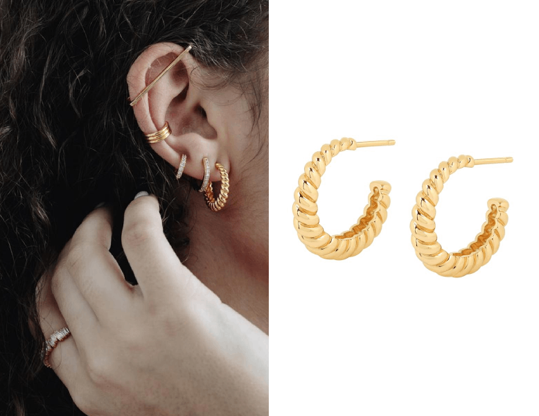 Check Out These 5 Gold Hoops For Every Occasion