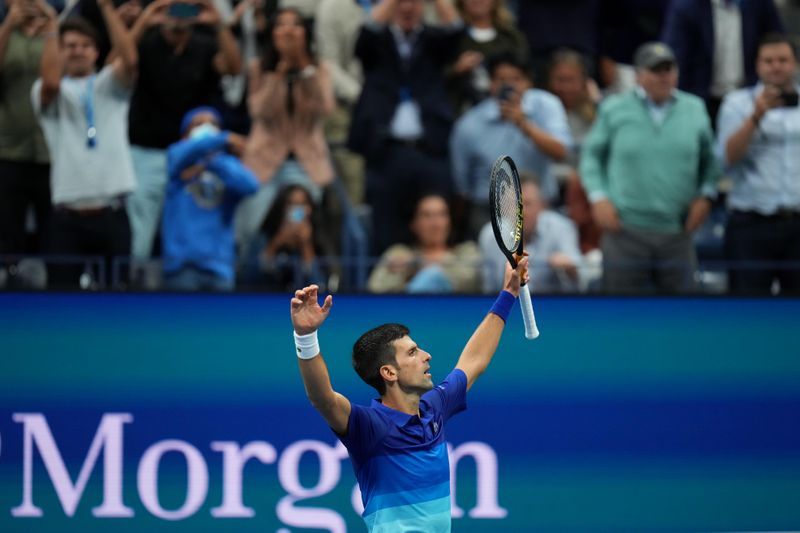 Tennis-One last hurdle for Djokovic to complete calendar Grand Slam