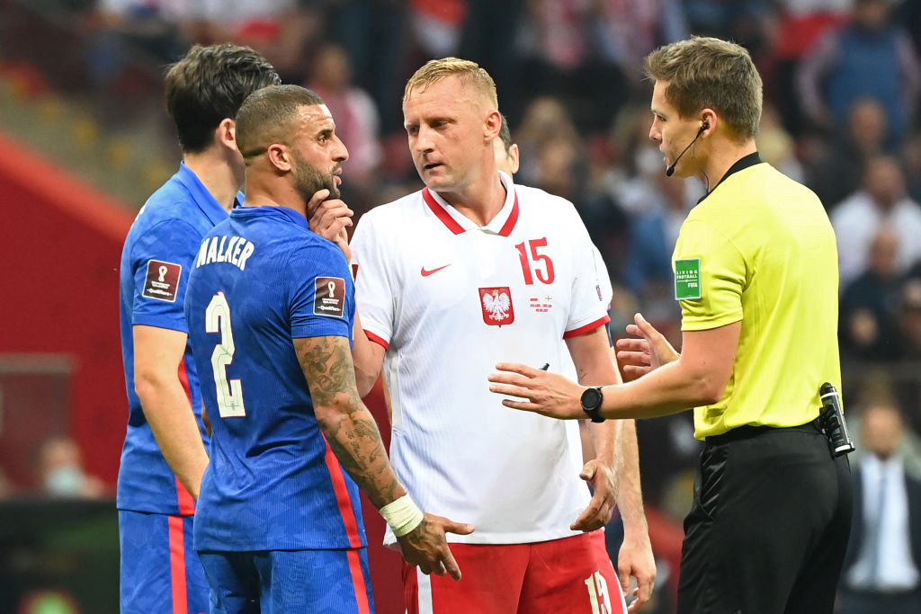 Polish FA ‘completely deny’ England’s claims Kamil Glik racially abused Kyle Walker