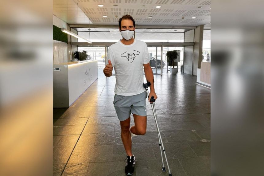 Tennis: Rafael Nadal recovering after treatment on foot problem