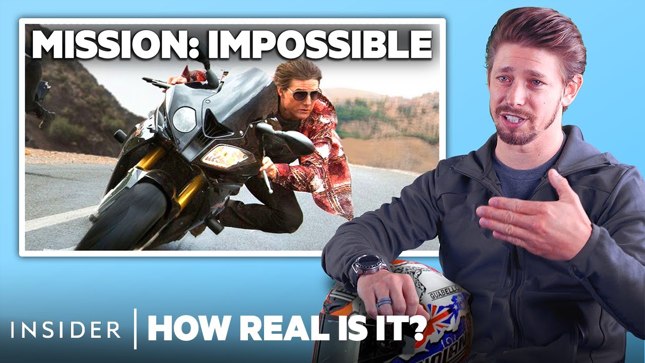 Motorbike Champion Rates 10 Motorcycle Stunts In Movies | How Real Is It?