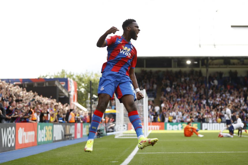 Football: Odsonne Edouard scores late debut double as Palace outclass 10-man Spurs