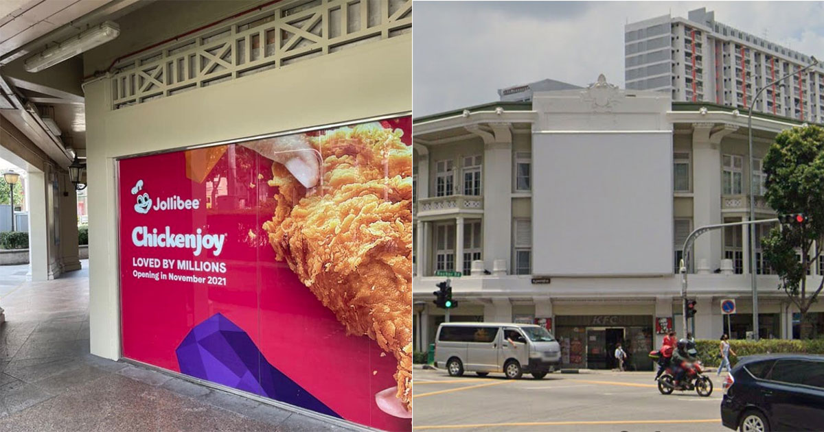 Jollibee takes over KFC at Bugis Village