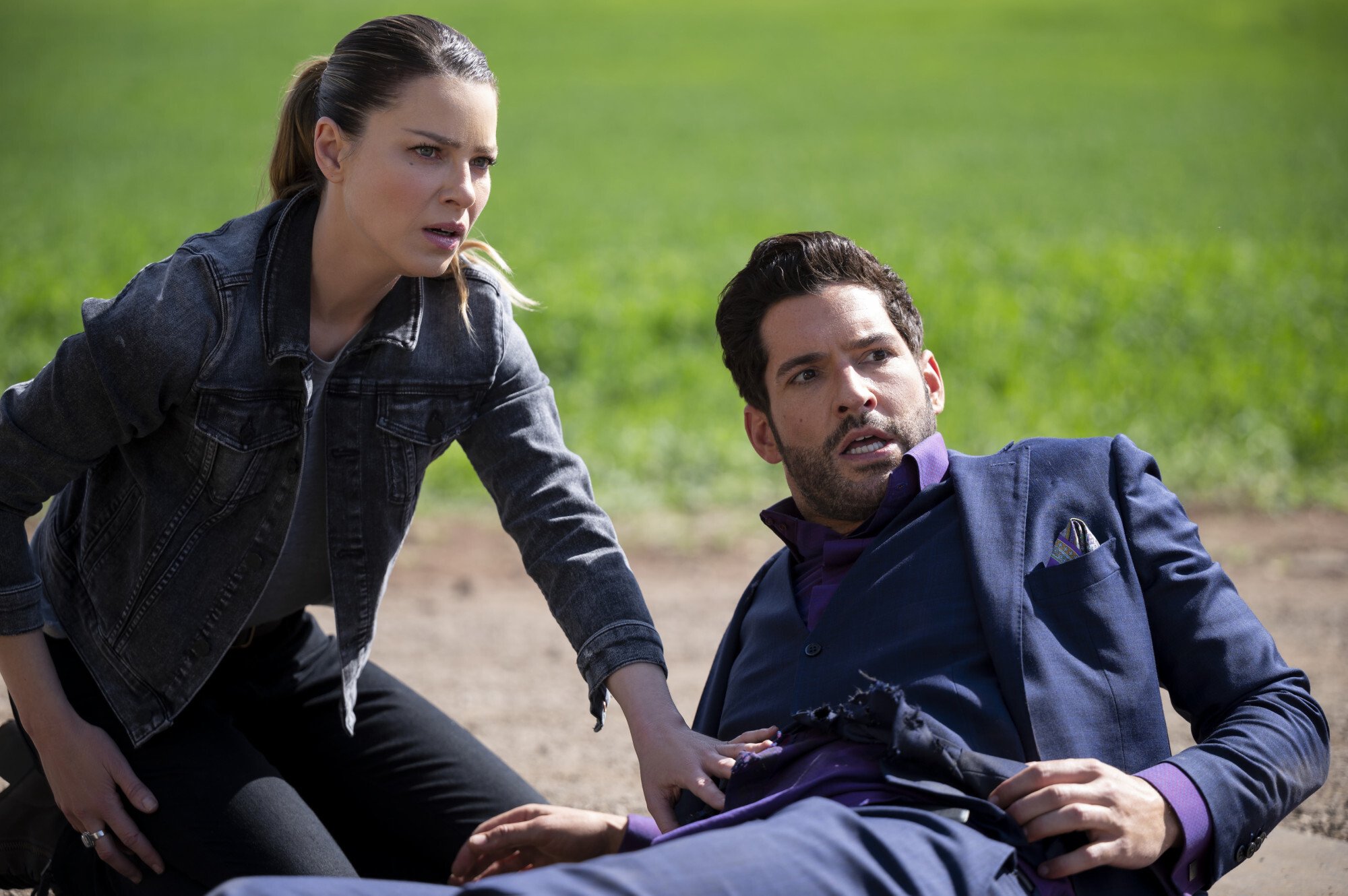 Nostalgic stars of Lucifer on Netflix stars promise good-slash-great finale to supernatural detective series after a six-year run