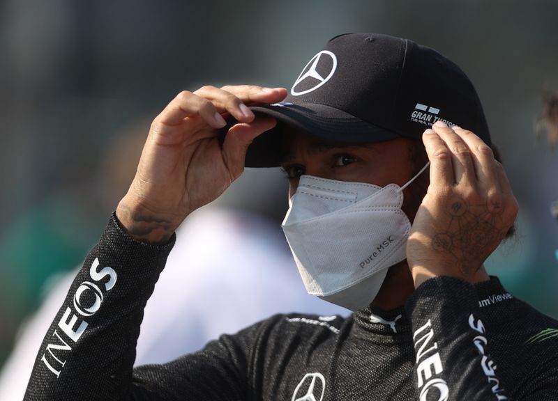 Motor racing-Hamilton says Monza win highly unlikely but not impossible