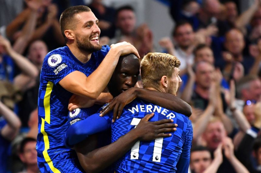 Football: Lukaku scores first Stamford Bridge goals as Chelsea beat Villa