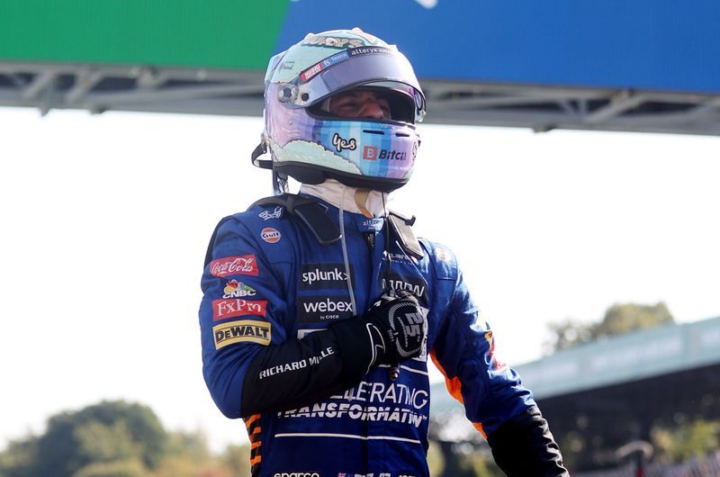 Motor racing-Raducanu's success rubs off on F1 favourite Ricciardo