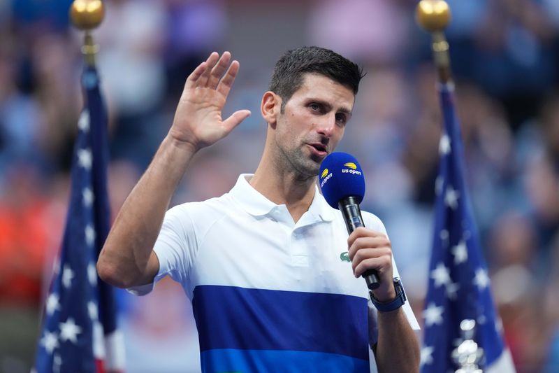 Tennis-Djokovic feels 'relief' after bid for calendar Grand Slam falls short