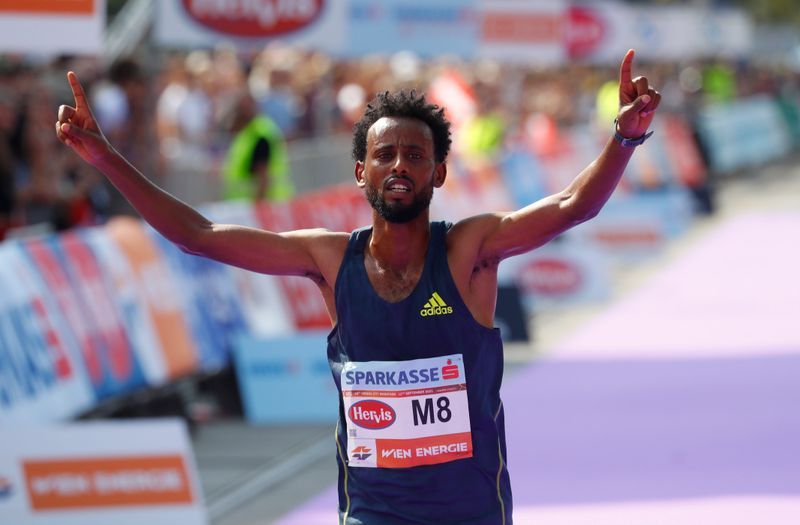 Athletics-Vienna marathon winner disqualified after shoes' soles violate rules