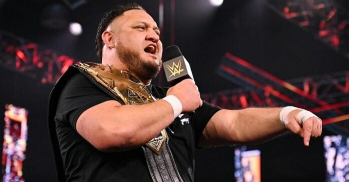 Samoa Joe Relinquishes the WWE NXT Championship
