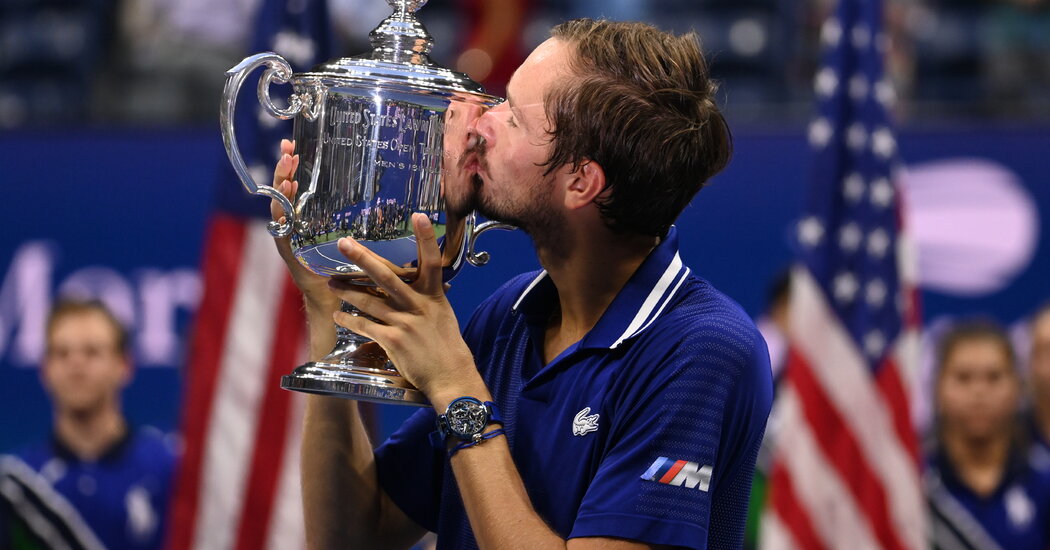 Daniil Medvedev wins the U.S. Open as Novak Djokovic falls short of a Grand Slam.