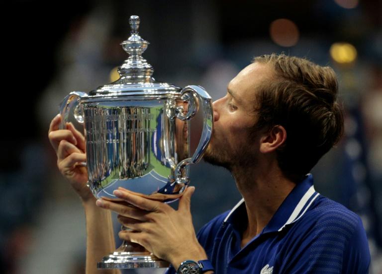 Medvedev dismisses Djokovic, hecklers for first Slam title