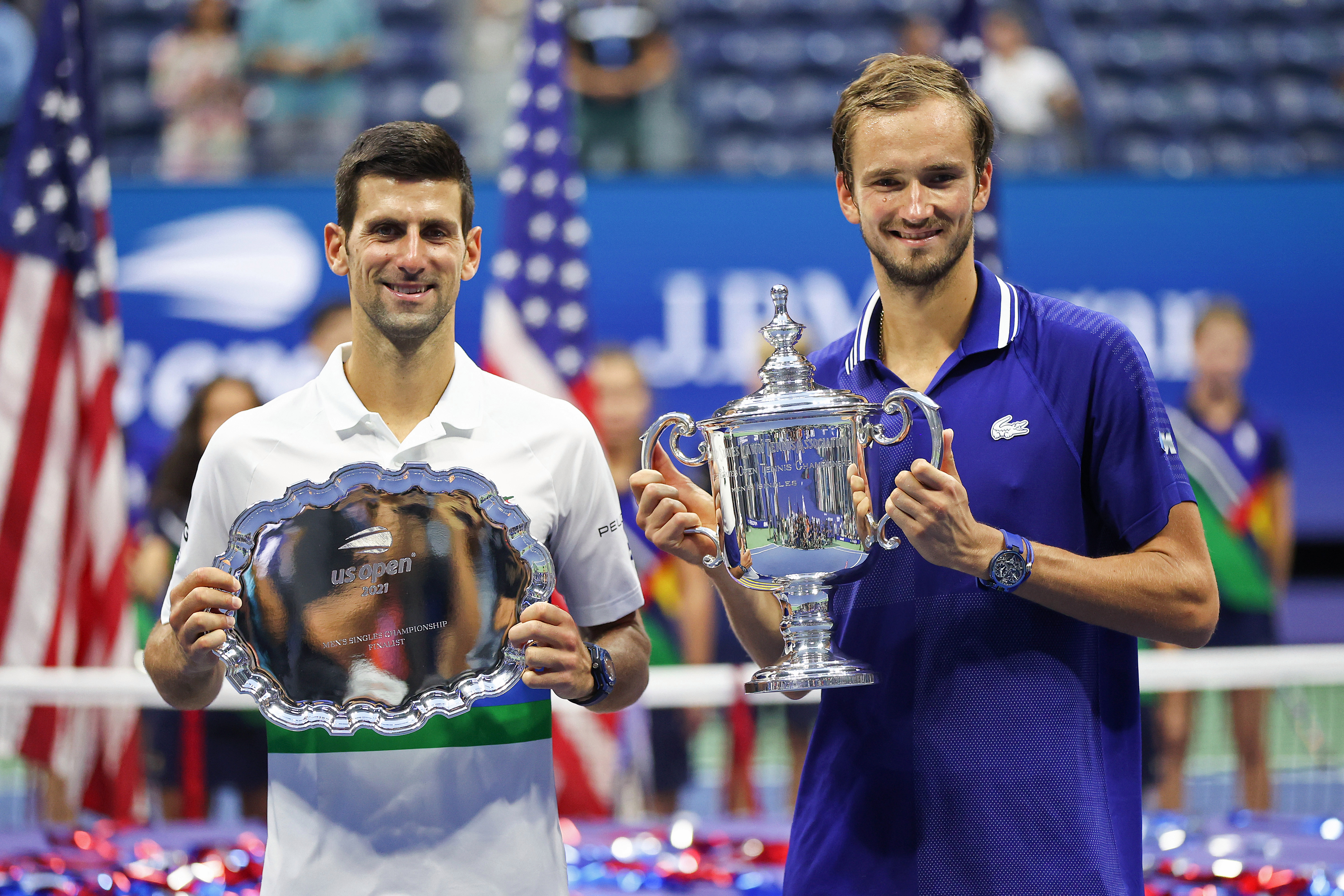 Daniil Medvedev declares tearful Novak Djokovic ‘the greatest’ despite US Open loss
