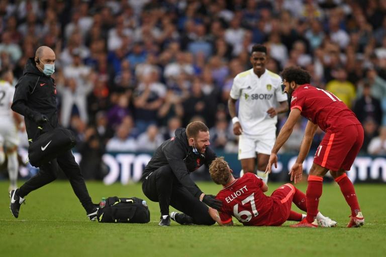 Liverpool's Elliott 'overwhelmed' by support after horror injury