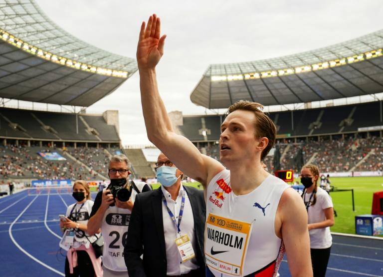 Olympic champion Warholm cruises to victory in Berlin