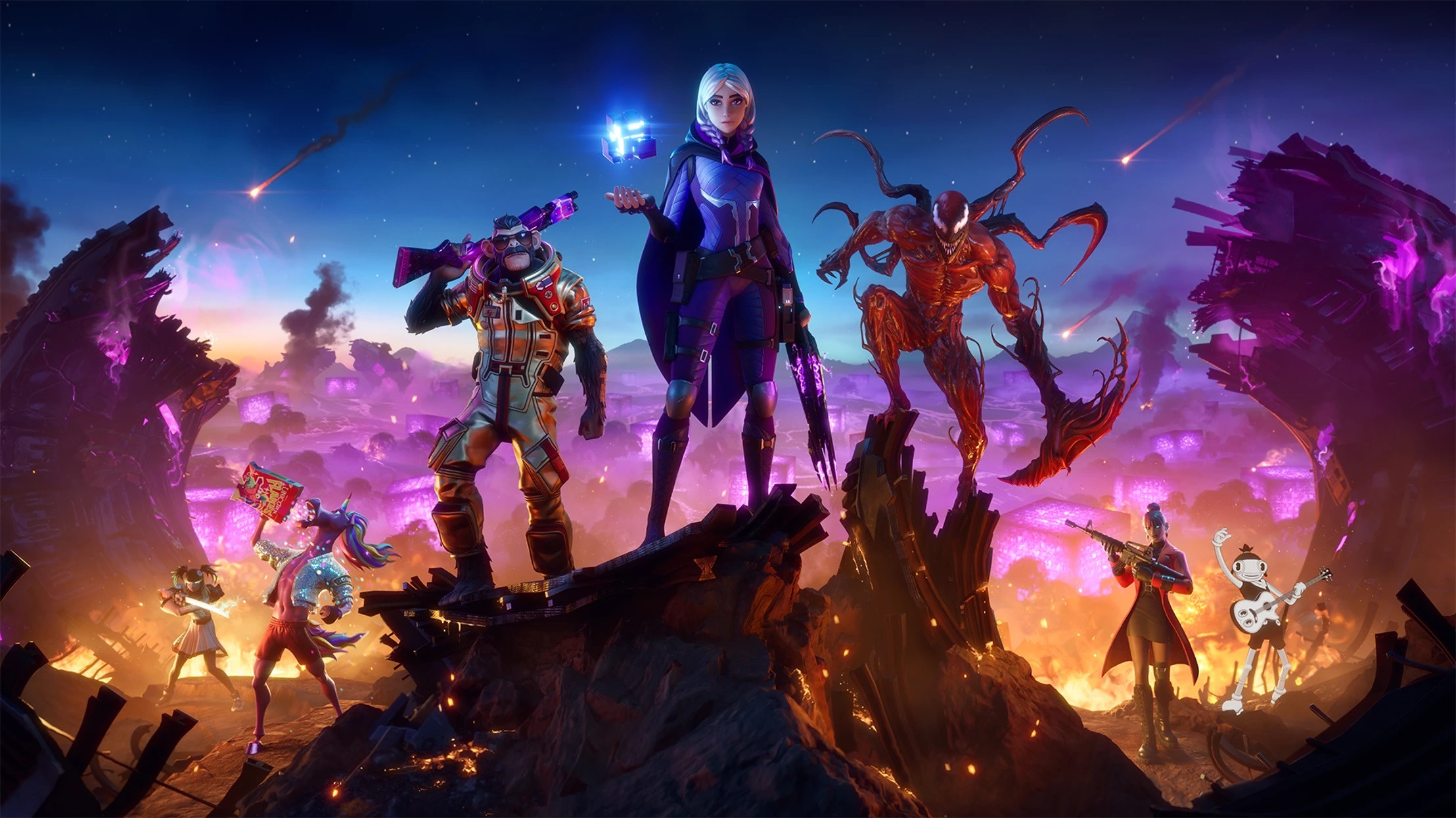 Fortnite Season 8 brings cubes and Carnage in time for Halloween