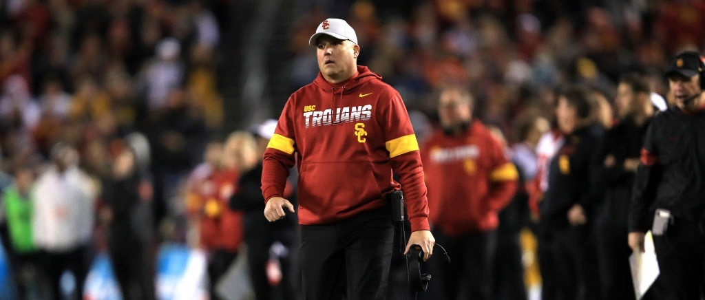USC Fired Coach Clay Helton After Their Ugly Loss To Stanford On Saturday