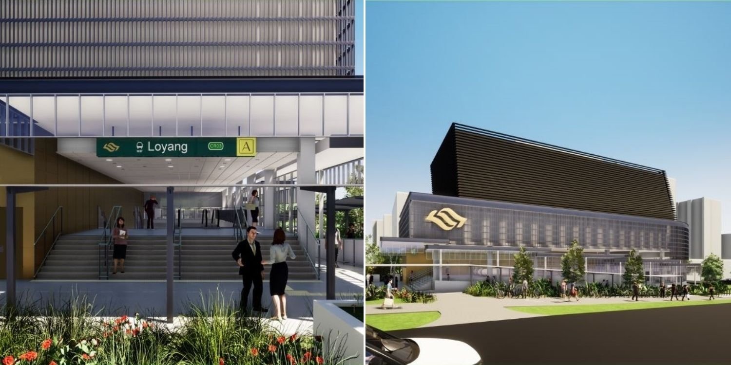 Loyang cross island line station to be ready by 2030, viaduct located directly above