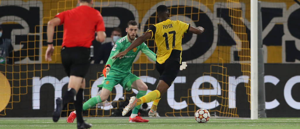 USMNT Striker Jordan Pefok Beat Manchester United With A Late Goal For Young Boys In The Champions League
