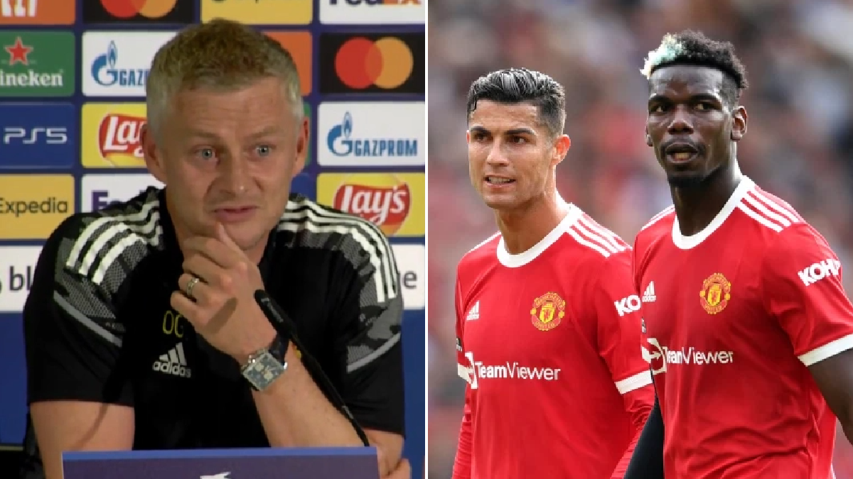 Ole Gunnar Solskjaer responds to claims Cristiano Ronaldo’s arrival could convince Paul Pogba to stay at Manchester United