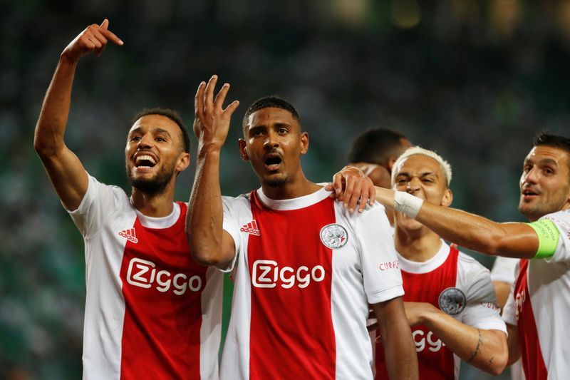Soccer-Ajax forward Haller silences critics with four-goal haul