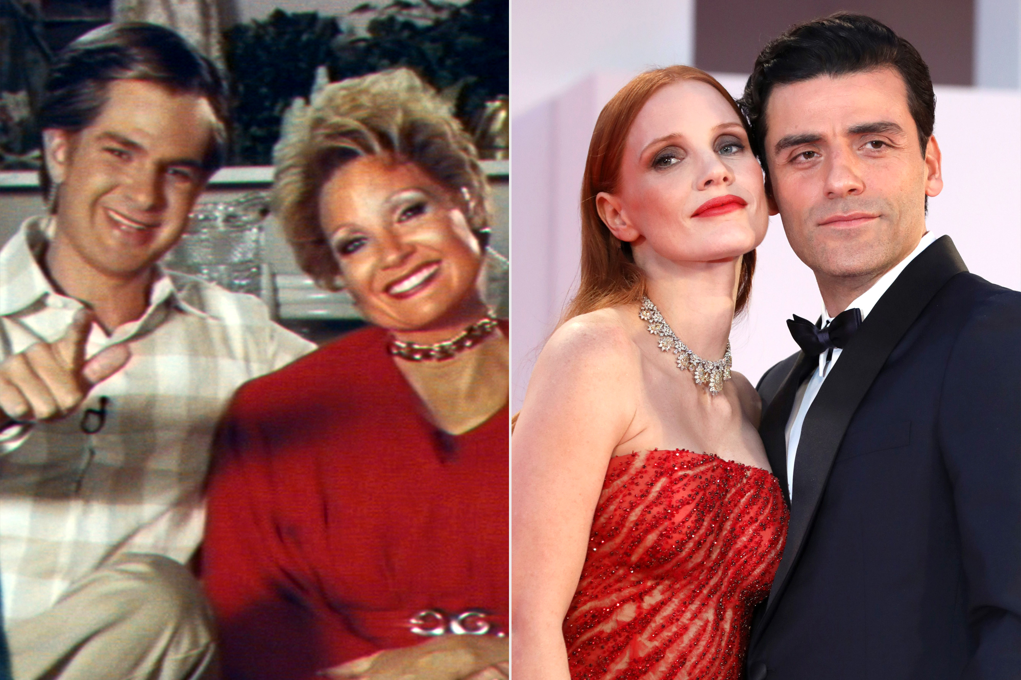 No, Andrew Garfield will not lick Jessica Chastain's armpit to promote Tammy Faye