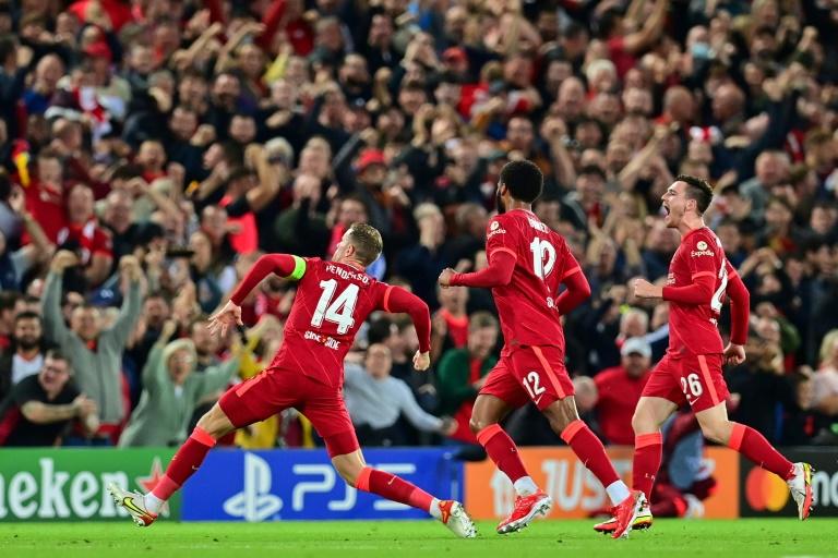 Liverpool spoil Milan's Champions League return in five-goal thriller
