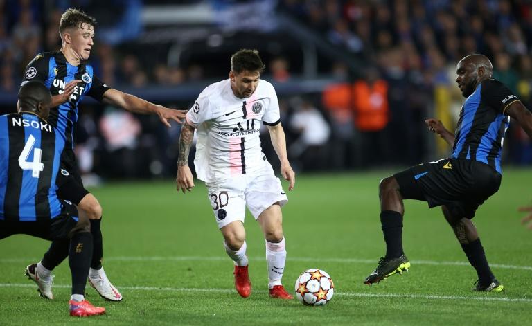 Messi makes first start but PSG held by Club Brugge in Champions League