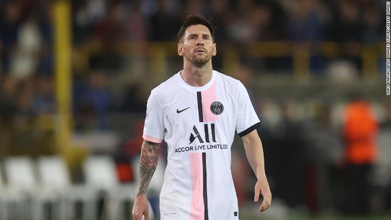 Lionel Messi's Champions League debut for PSG falls flat against Club Brugge