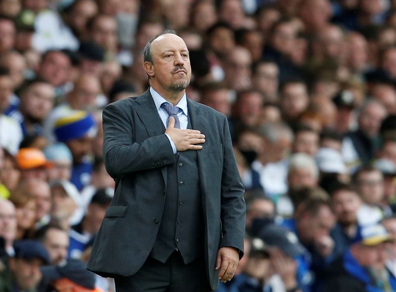 Soccer-Everton boss Benitez thanks fans, says season start 'close to perfect'