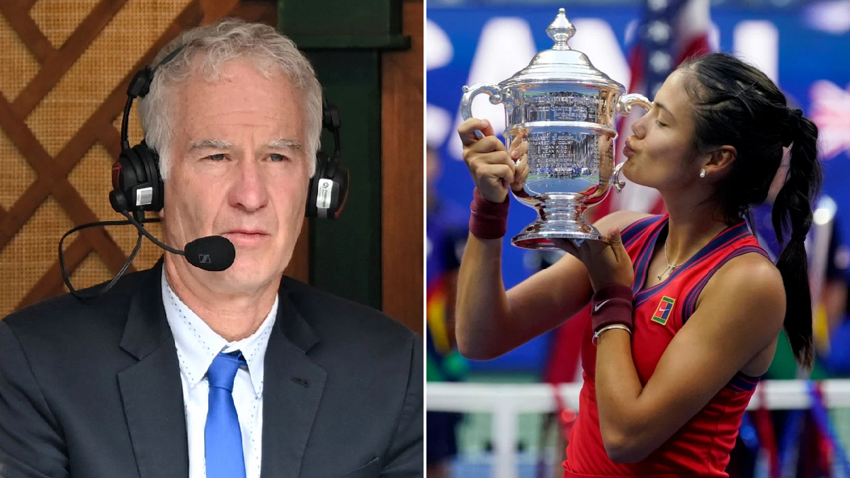 John McEnroe stands by controversial Emma Raducanu comments after stunning US Open victory