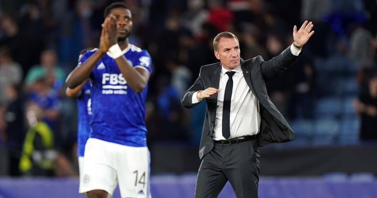 Rodgers points to 'crime' Leicester must not commit after Europa draw