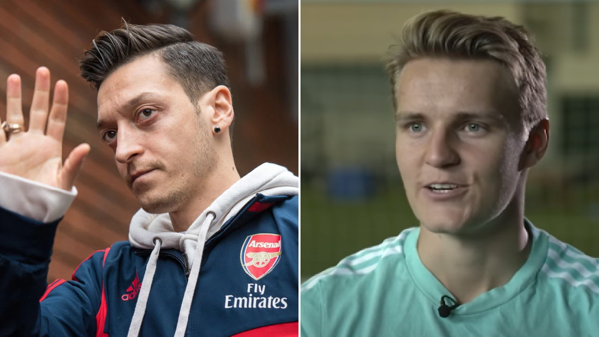 Martin Odegaard responds to Mesut Ozil comparisons and tells Arsenal fans ‘results will come’ after difficult start
