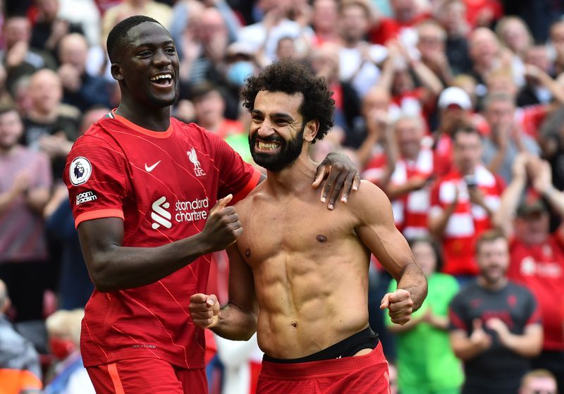 Soccer-Ton up for Mane as Liverpool sink Palace 3-0
