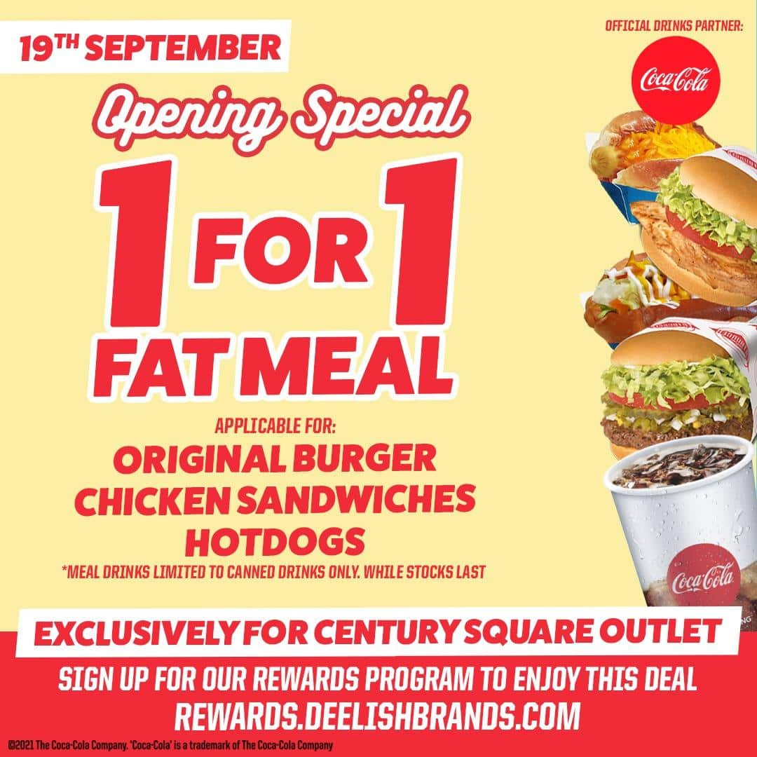 New Fatburger Outlet To Open At Century Square To Feed The Easties