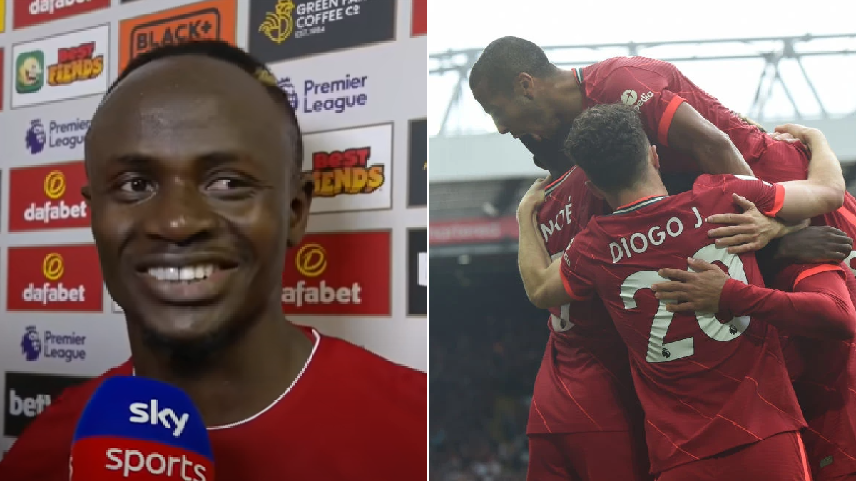 Sadio Mane taunts Crystal Palace after setting Premier League record in Liverpool win