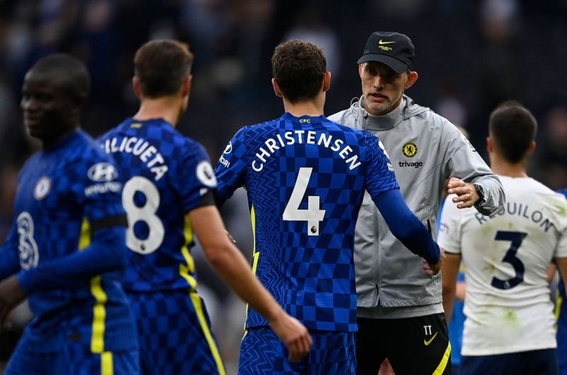 Soccer-Tuchel says improved attitude sparked Chelsea's second-half rout of Spurs