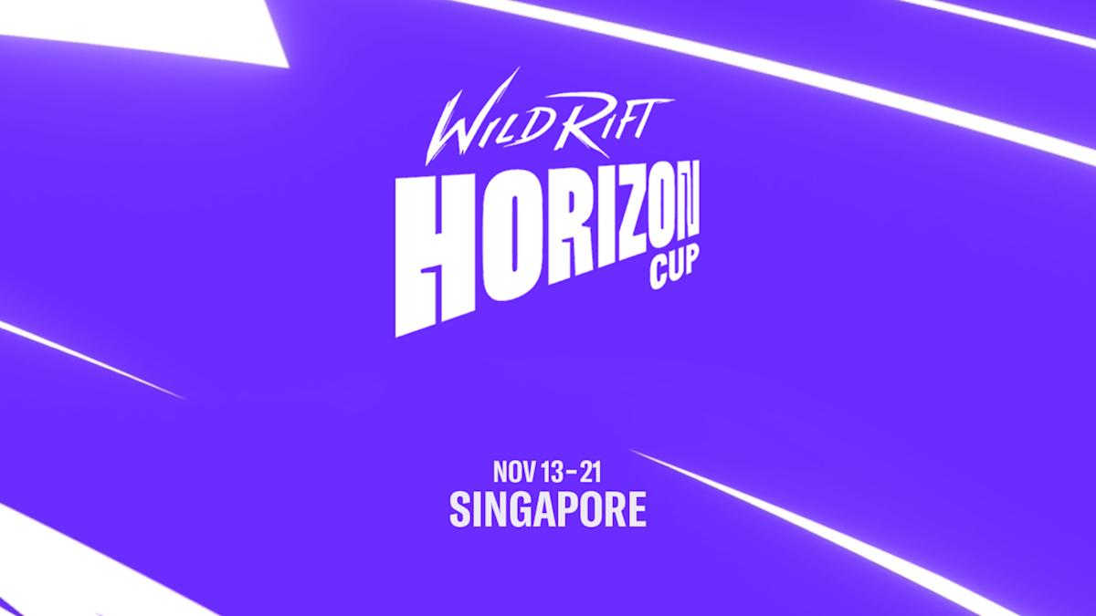Singapore to host Wild Rift Horizon Cup live in November