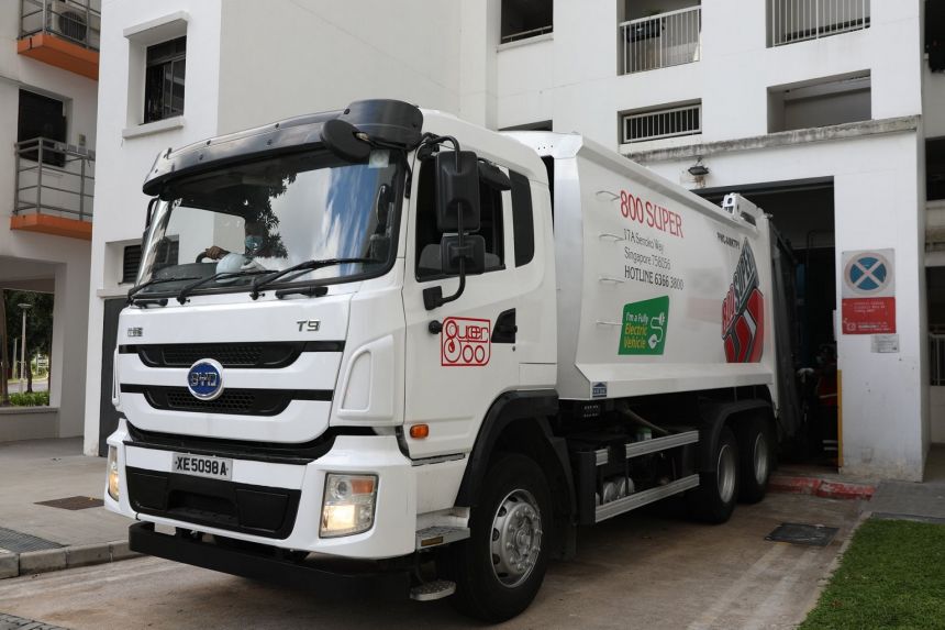 Innovative waste collection fleet for Bishan-Toa Payoh sector