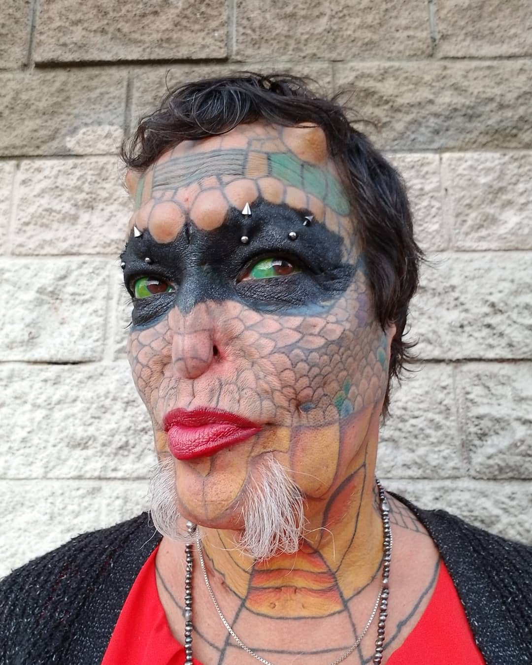 Person Who Spent £61,000 On Becoming 'Human Dragon' Reveals What They Used To Look Like