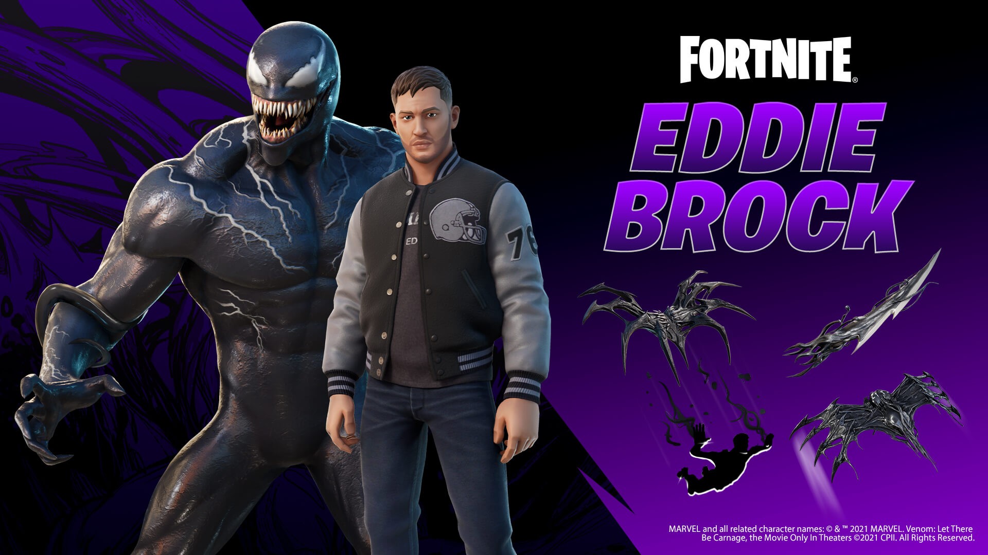 Fortnite adds second Venom skin based on upcoming movie sequel