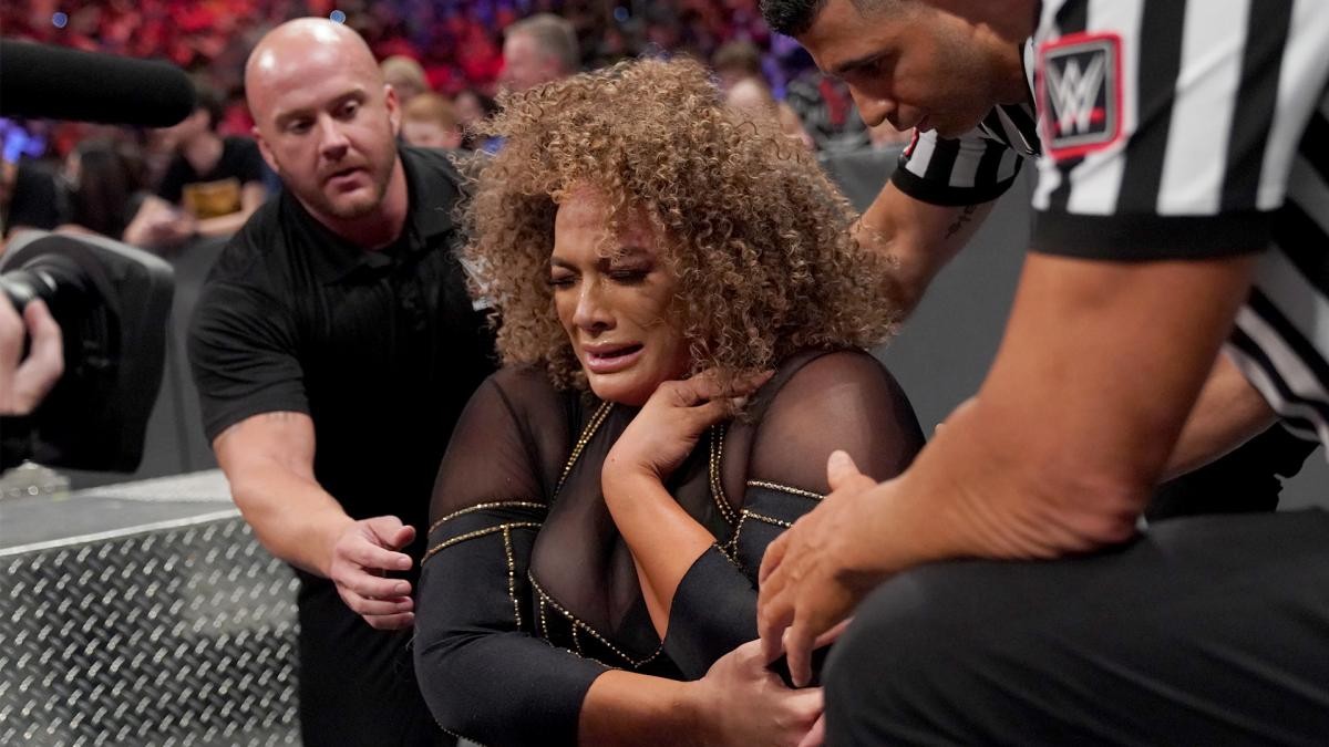 WWE star Nia Jax needs surgery after suffering nasty elbow injury on Raw