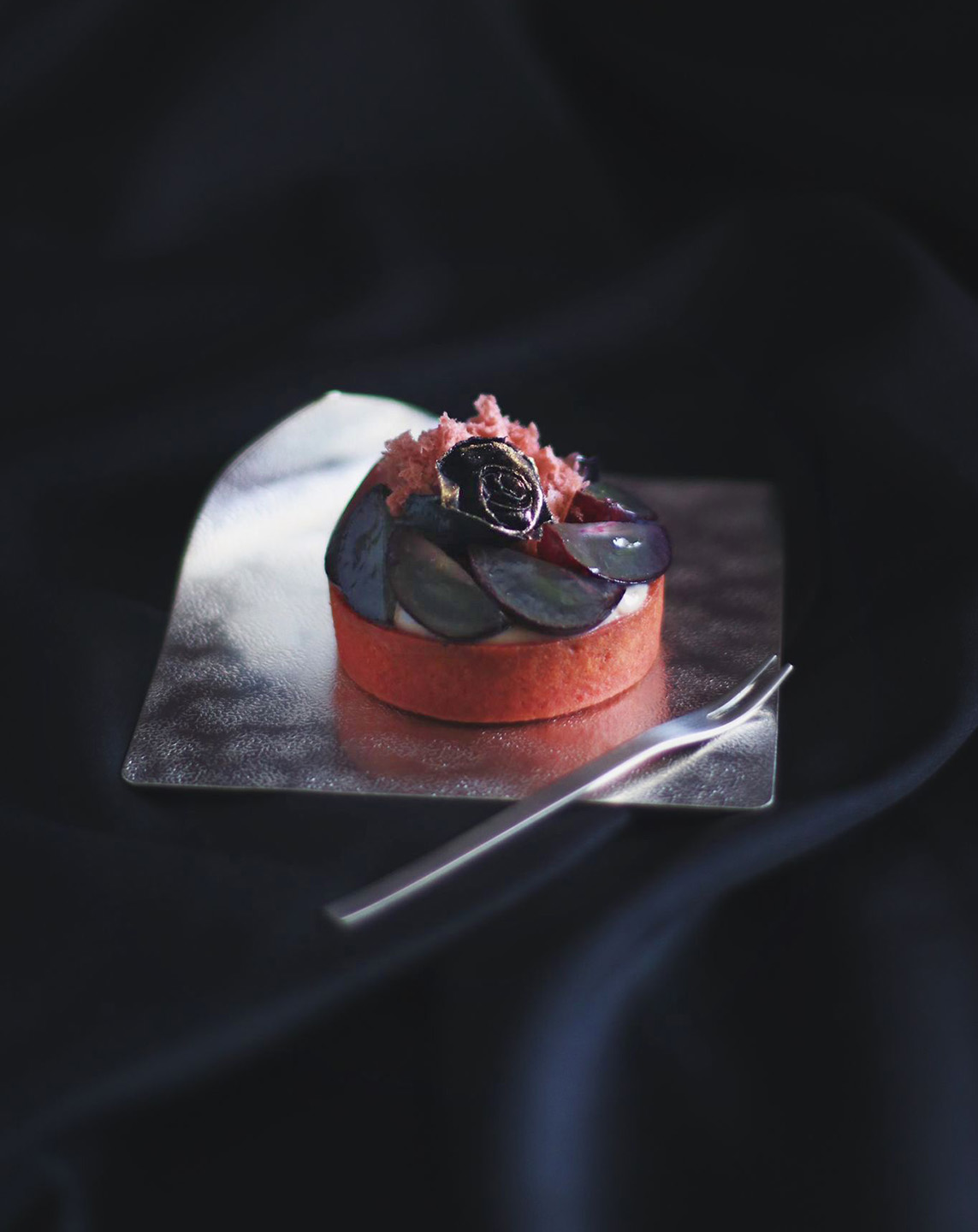 Olinda Cho’s Petite $32 Japanese Grape Tart "Probably The Most Expensive In Singapore"