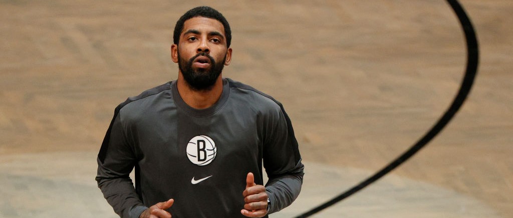 The Nets Won’t Let Kyrie Irving Play Or Practice ‘Until He Is Eligible To Be A Full Participant’